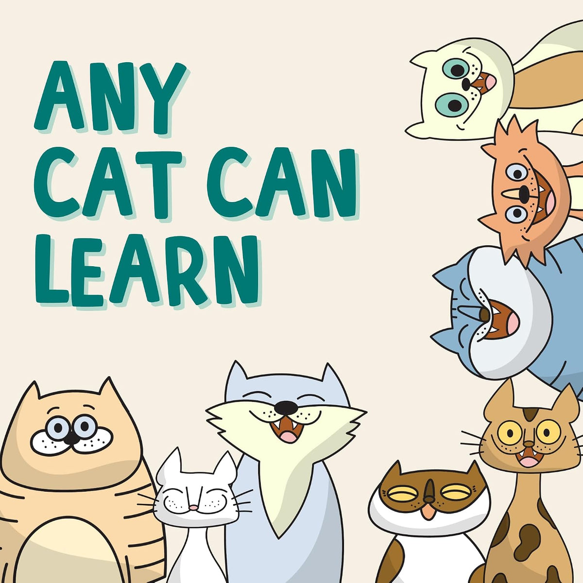 Cat Training Kit Quiet Clicker + Target Stick + Pouch + Guide