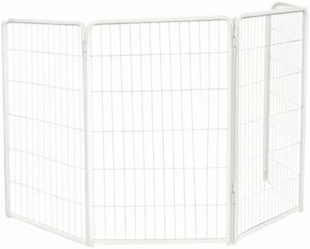 FXW Homeplus Unleashed Indoor Dog Playpen - Stress-Free and Safe Play, Heavy Duty 24 Inch 6 Panels Dog Pen for Puppy and Small Dogs, Black│Patented