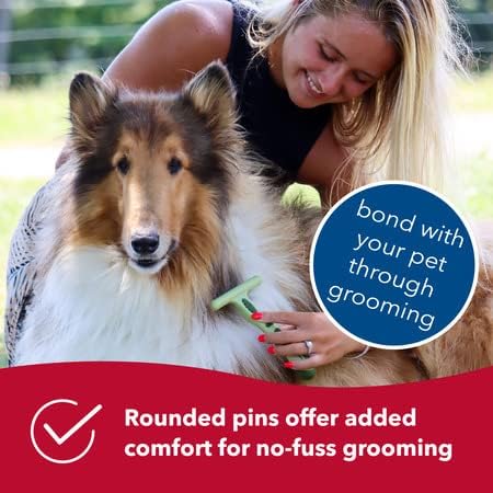 Coastal Pet Safari Dog De-Matting Comb and Undercoat Rake - Bundle for Matted Hair and Shedding Prevention