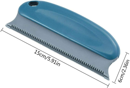 N-S Pet Hair Remover Brush Pet Grooming Comb Dog Cat Hair Remover Lint Remover Brush Pet Hair Detailer Grooming Rake Pet Grooming Brush for Carpet/Couch/Furniture/Blankets/Clothing/Car/Bed (Navyblue)