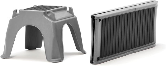WeatherTech PetRamp - Non-Slip, Portable Dog Ramp for Large Dogs to 300 Pounds, 67" x 15" - Traction Grip Ramp, Easy Access for Pets to Car, SUV, Truck, Bed, Couch & Other Home Areas