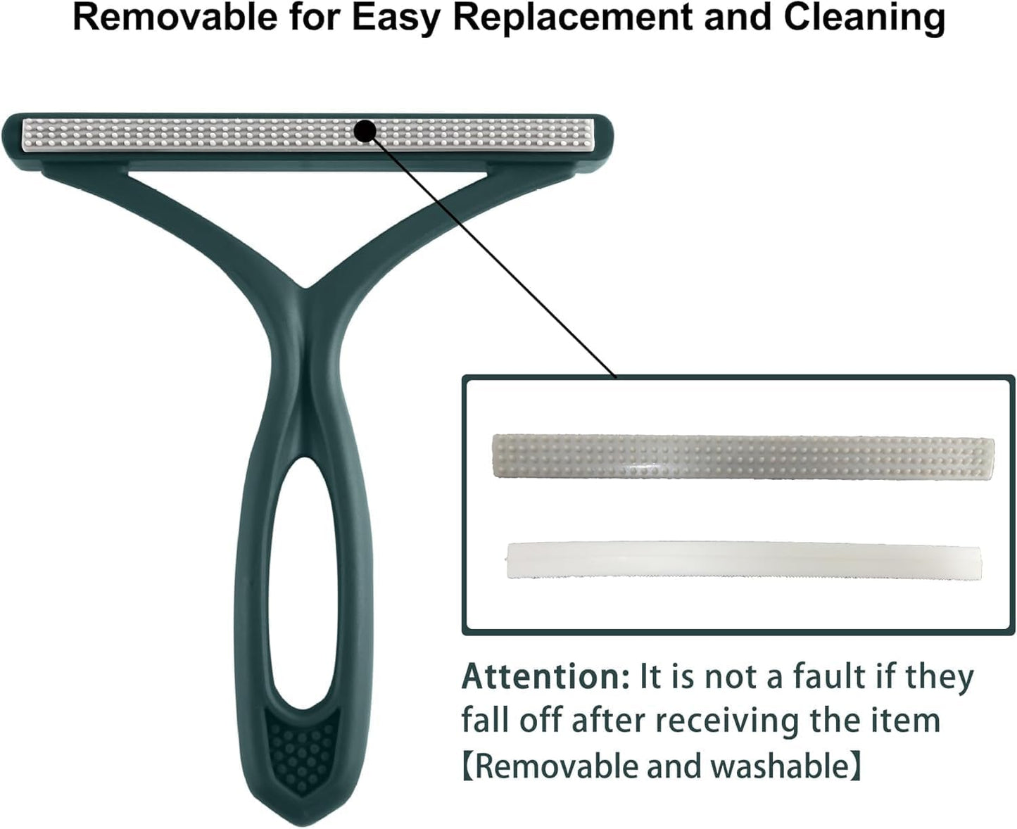 5 Pack Pet Hair Remover, Portable Dog Cat Hair Remover, Lint Remover, Reusable Pet Hair Removal Tool, Lint Shaver Cleaner Pro, Carpet Scraper for Couch Furniture, Blanket, Clothing, Carpet, Rugs