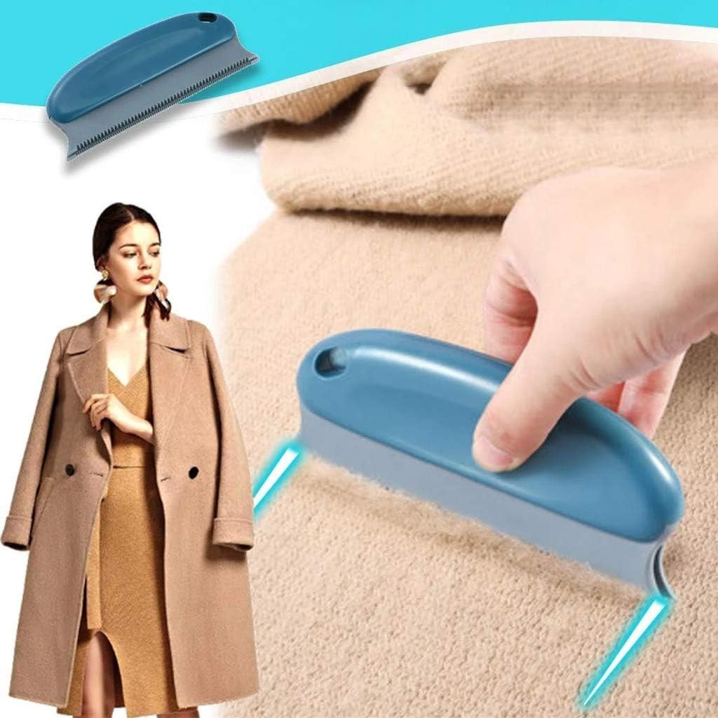 N-S Pet Hair Remover Brush Pet Grooming Comb Dog Cat Hair Remover Lint Remover Brush Pet Hair Detailer Grooming Rake Pet Grooming Brush for Carpet/Couch/Furniture/Blankets/Clothing/Car/Bed (Navyblue)