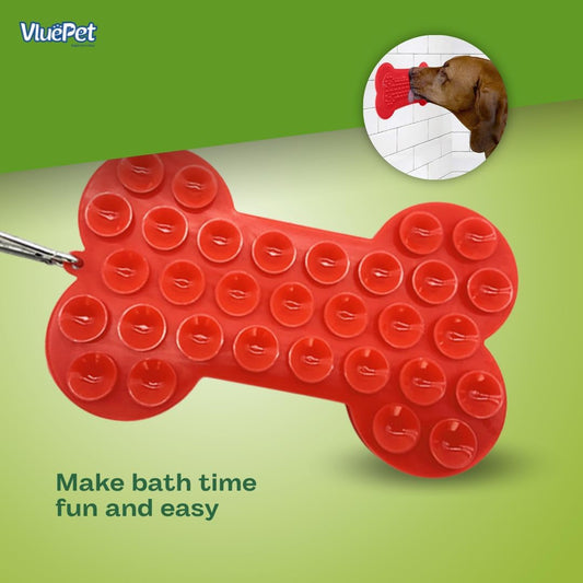 VALUEPET | Dog Lick Mat - Silicone Lick Mat for Anxiety Relief - Slow Feeder Licking Pad for Butter, Yogurt, & Peanut - Suitable for Dog Training, Boredom Reducer, Bathing & Grooming - Paw - 6.6 Inch
