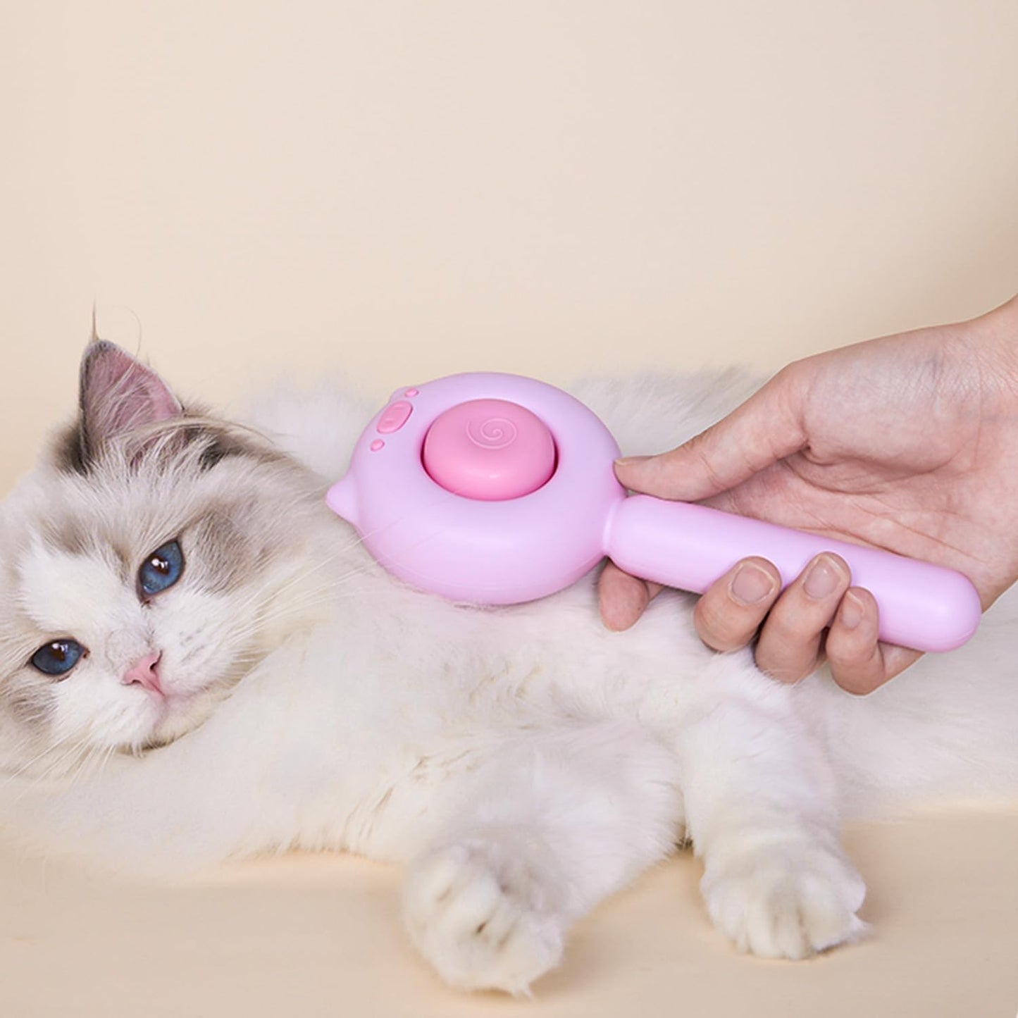 Cat Brush Dog Brush with Release Button for Shedding, Self Cleaning Cat Comb Hair Brush for Indoor Cats, Dog Deshedding Brush Grooming Kit, Pet Supplies Hair Remover Tool