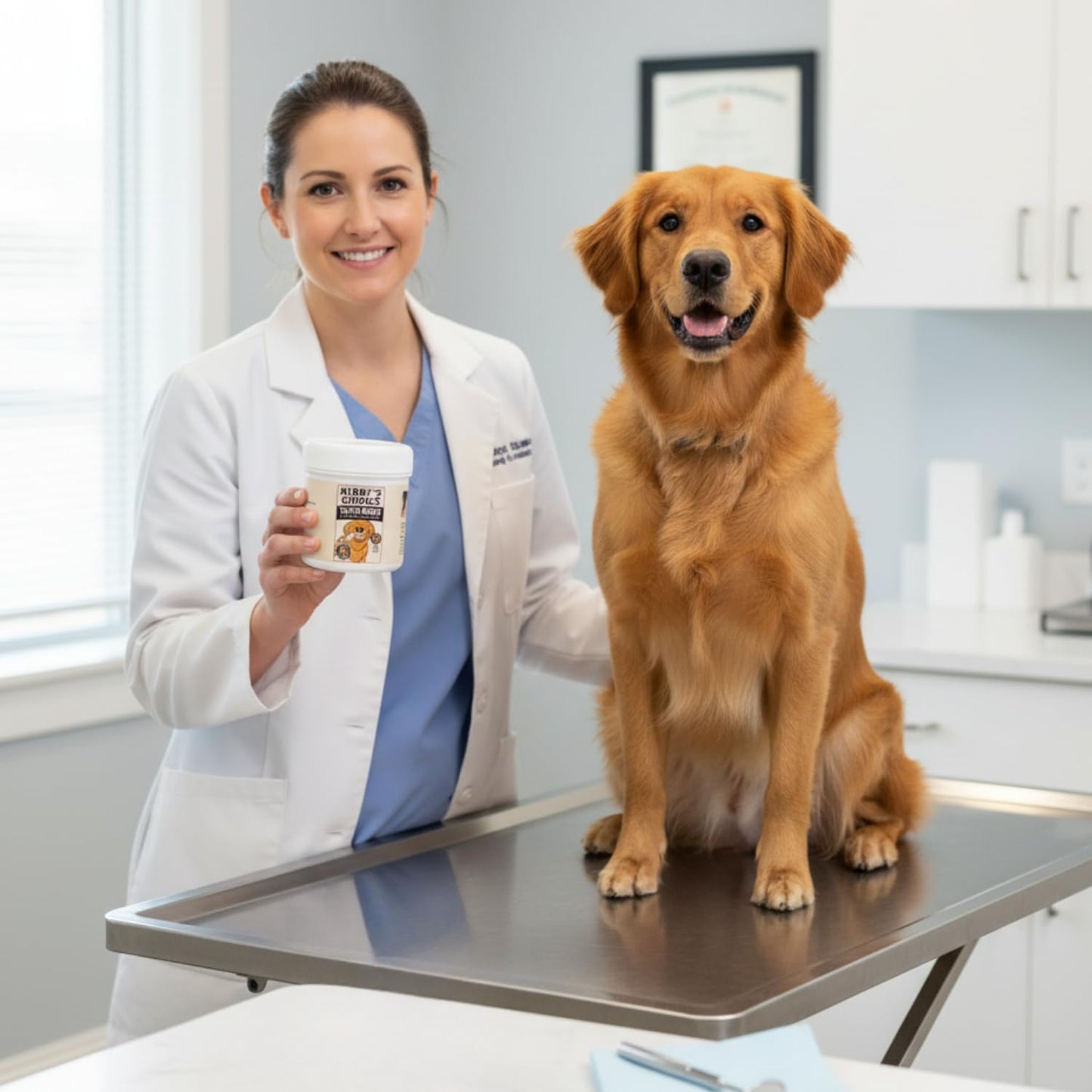 Kirby's Choice Dog Teeth Cleaning Wipes for Dogs & Cats – Vet-Recommended Dental Care Wipes to Reduce Bad Breath, Plaque & Tartar, Tooth Brushing Alternative for Dogs, 50 ct