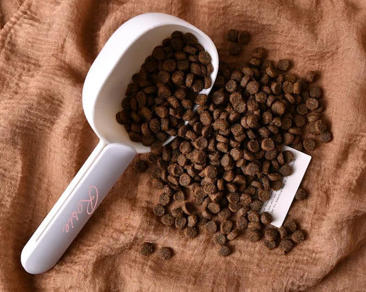 Personalized Dog and Cat Food Scoop with Bag Clip Function,Customizable Pet Names