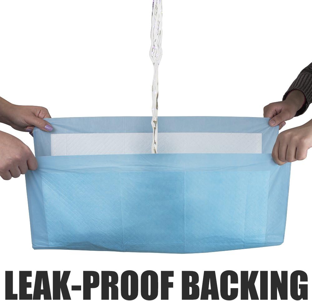 Puppy Pads Leak-Proof 22"x 22" - Absorbent Pee Pads for Dogs with 6-Layer Design, Rapid Dry Sheet & Built-in Attractant - Dog Pad with Odor Control, Perfect for Puppies & Senior Dogs