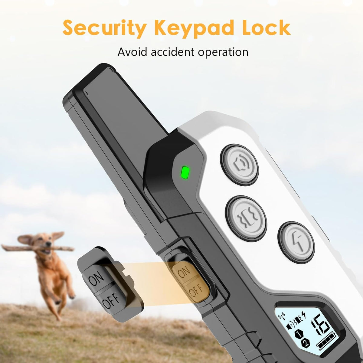 Shock Collar for Dogs, Dog Training Collar with Remote, 3 Modes