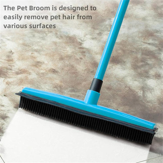 Fursweep Pet Hair Removal, Pet Removal Broom, Pet Hair Broom, Pet Hair Remover Broom,Carpet Broom for Dog and Cat Hair