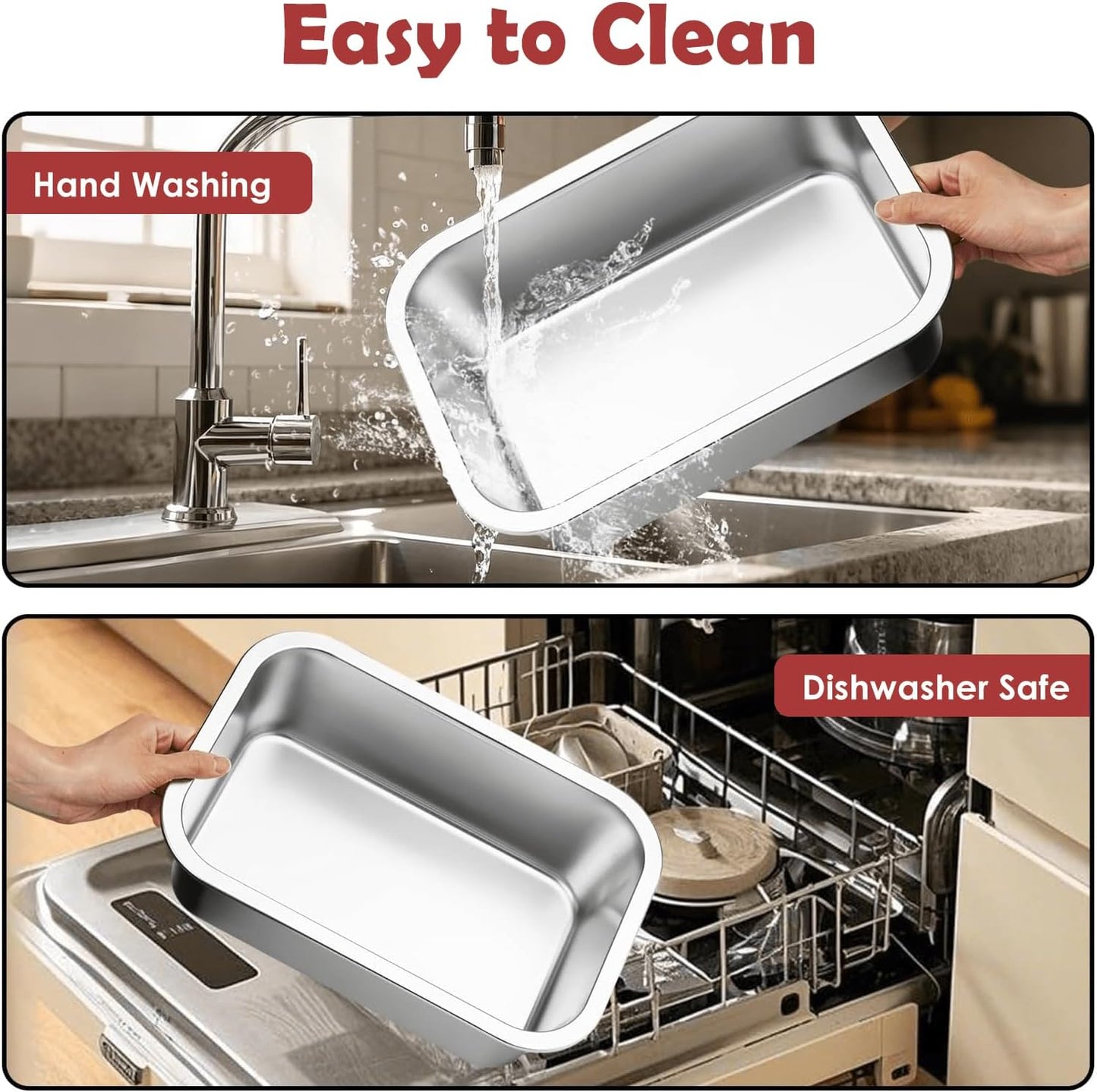 1.2 Gallon Elevated Dog Water Bowl, Height Adjustable (11–17'') Raised Stainless Steel Bowl with Spill-Proof Mat & Sturdy Metal Stand, Tip-Proof, Easy to Clean, Indoor & Outdoor Use
