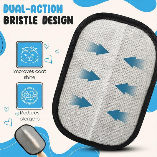 Pet Hair Remover Glove – 2‑Pack Reusable Electrostatic Fur Removal Mitt for Dog & Cat Hair on Furniture, Couch & Car Seats