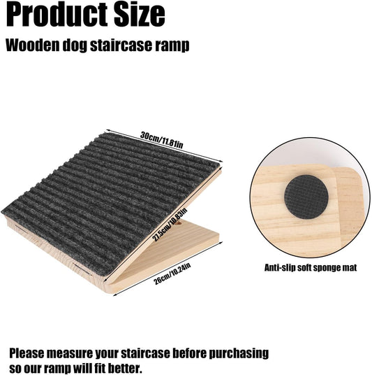 2pcs Adjustable Dog Ramp for Couch & Stairs, Portable Foldable Pet Steps Stairs Assist with Anti-Slip Mats, Pet Accessories Supplies Must Haves for Small Dogs & Cats Elderly Injured or Senior Pets