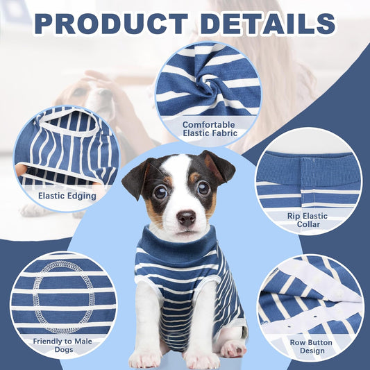 Recovery Suit for Dogs, Soft Dog Surgery Suit for Female Spay Male Neuter