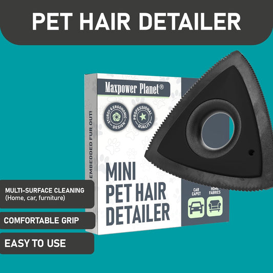 Maxpower Planet Pet Hair Removal Tool, Dog Hair Remover, for Car Carpet, Furniture, Easy Use Car Detailing Fur Remover Tool, Pet Hair Remover for Pet Fur