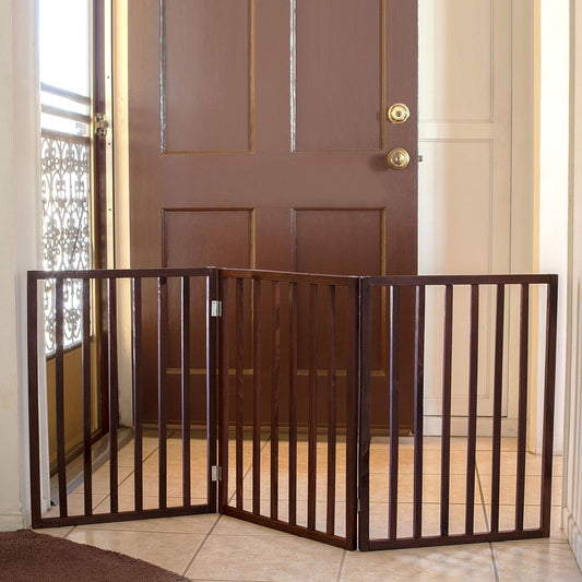 Jobar Pet Parade Folding Pet Gate, Z Pattern, JB5885