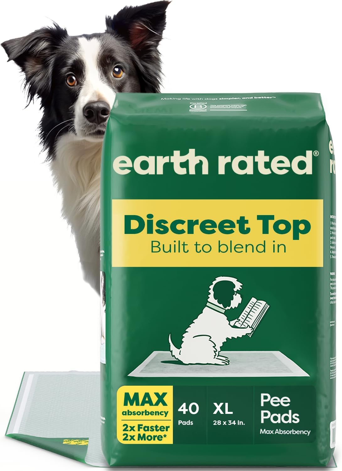 24 Puppy Pads, Max Absorbency Pee Pads for Dogs, 3XL
