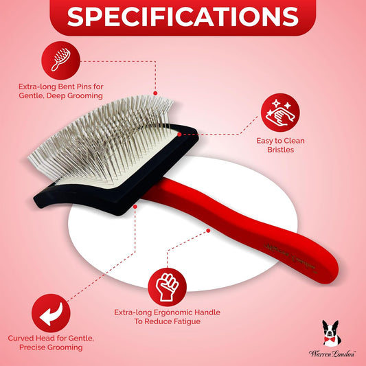 Gentle Touch Slicker Brush for Puppies & Small Dogs