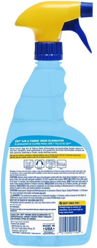 ZUAIR32 Air and Fabric Odor Eliminator 32 oz