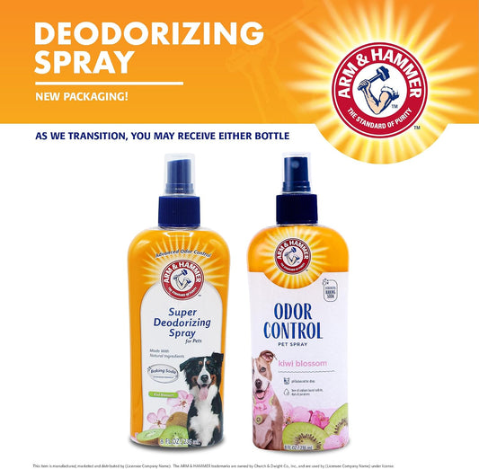 Super Deodorizing Dog Spray, Kiwi Blossom, 8 Fl Oz