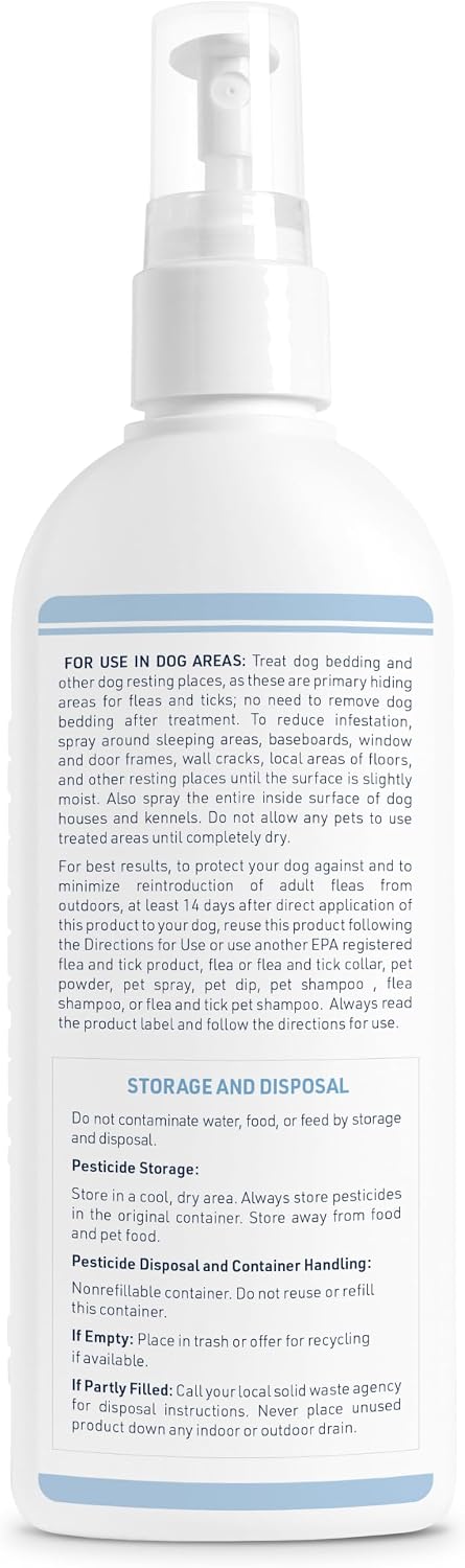 Flea and Tick Shampoo for Dogs and Cats, 16 oz