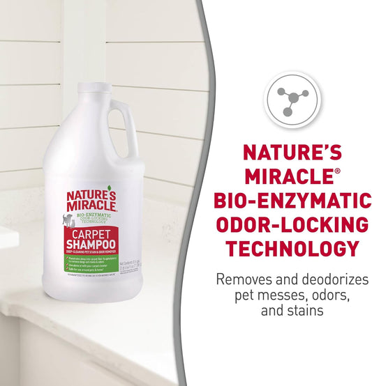 Carpet Shampoo Pet Stain & Odor Remover, 64 oz