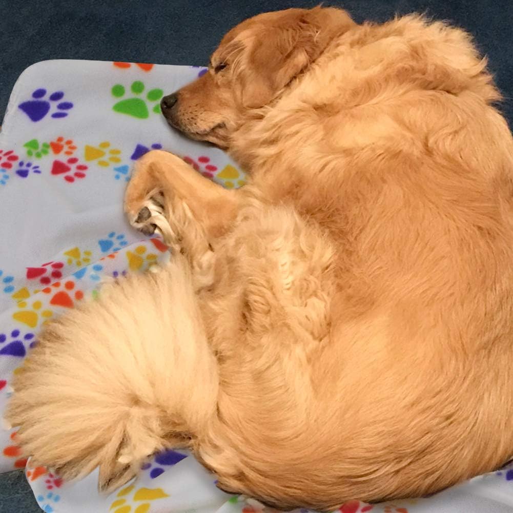 Dog Blankets, Fleece Pet Blankets, 24x28 Inches