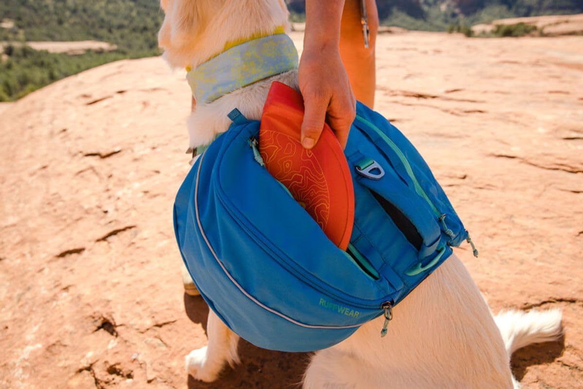Ruffwear, Camp Flyer Dog Toy, Flying Disc, Red Sumac