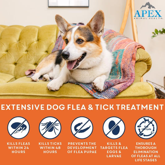 Apex Plus Flea & Tick Prevention for Small Dogs (5-22 lbs) 3-Month Supply