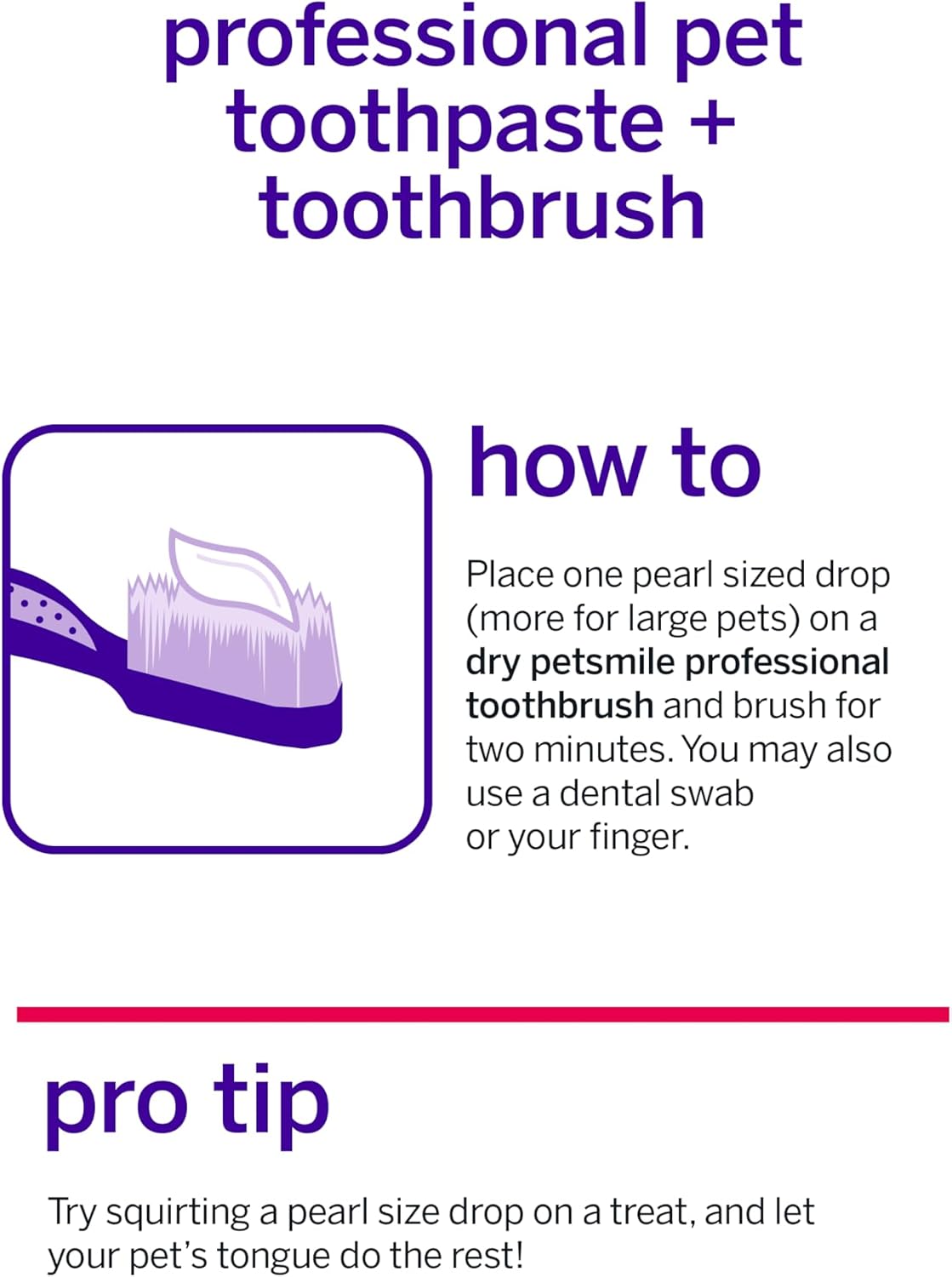 Pet Teeth Brushing Kit, Toothpaste + Brush, London Broil 2.5 Oz