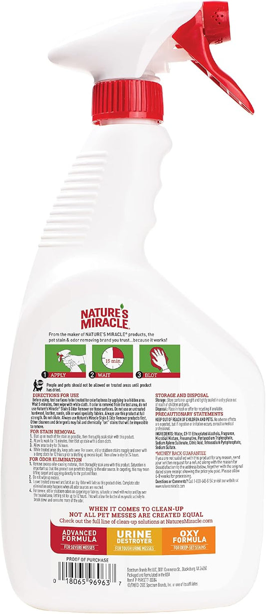 Dog Stain & Odor Remover, Enzymatic Cleaner, 32 oz