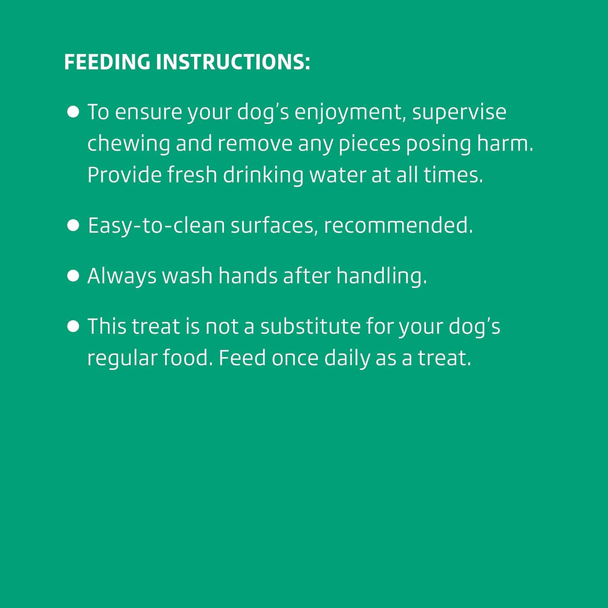 Amazon Brand - Chicken Flavor Dental Sticks for Large Dogs (Over 30 lbs), 6-Ridge Shape for Plaque & Tartar Control, Freshens Breath, Made With Real Chicken, (Pack of 1)