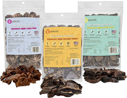 Air-Dried Beef Lung Dog Treats, 3.5 oz