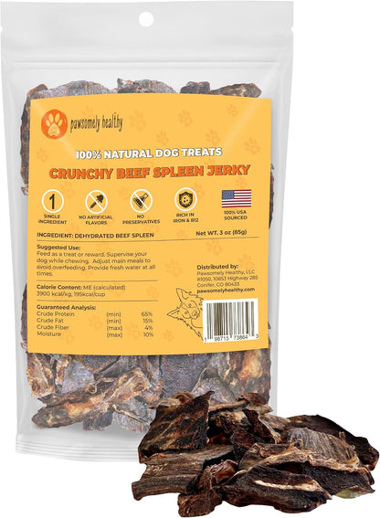 Air-Dried Beef Lung Dog Treats, 3.5 oz