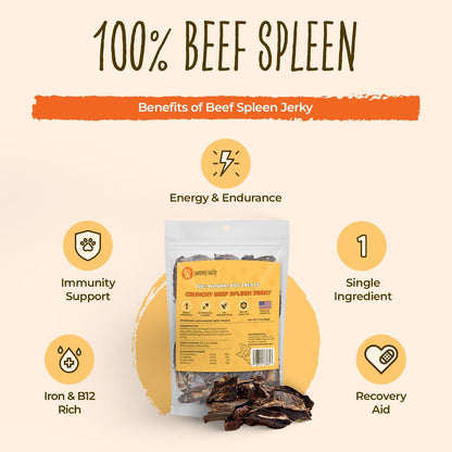 Air-Dried Beef Lung Dog Treats, 3.5 oz