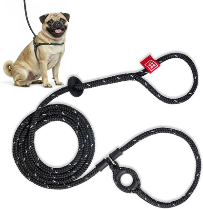 Escape Resistant, Reduces Pull Dog Harness, Medium/Large, Black