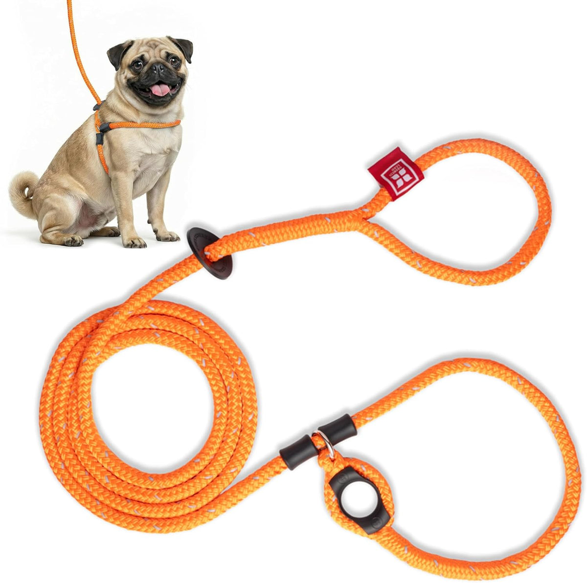 Escape Resistant, Reduces Pull Dog Harness, Medium/Large, Black