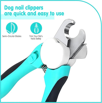 Dog Nail Grinder, 2-Speed Rechargeable Dog Nail Trimmers for Large Medium & Small Dogs, Upgrade Professional Electric Pet Paws Grooming, Quiet Puppy Grooming Tool, for Dogs Cats