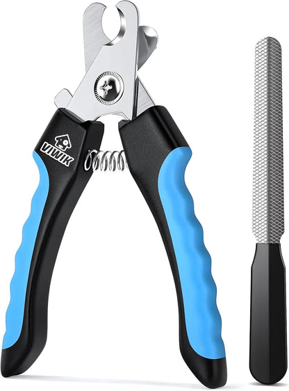 Dog Nail Grinder, 2-Speed Rechargeable Dog Nail Trimmers for Large Medium & Small Dogs, Upgrade Professional Electric Pet Paws Grooming, Quiet Puppy Grooming Tool, for Dogs Cats