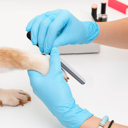 Dog Nail Grinder, 2-Speed Rechargeable Dog Nail Trimmers for Large Medium & Small Dogs, Upgrade Professional Electric Pet Paws Grooming, Quiet Puppy Grooming Tool, for Dogs Cats