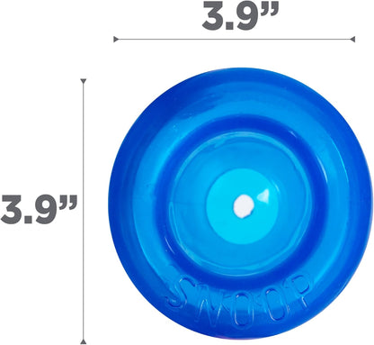 Snoop Interactive Treat Dispensing Dog Toy, Blue, 5" | Rolls & Bounces, Treat Stuffer, Puzzle Ball & Slow Feeder, Enrichment, Mint Scented, Easy Clean, No BPA, Medium to Large Dogs
