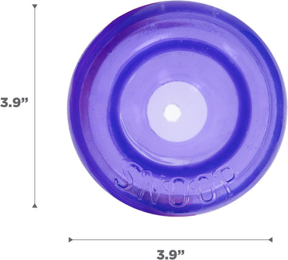Snoop Interactive Treat Dispensing Dog Toy, Blue, 5" | Rolls & Bounces, Treat Stuffer, Puzzle Ball & Slow Feeder, Enrichment, Mint Scented, Easy Clean, No BPA, Medium to Large Dogs
