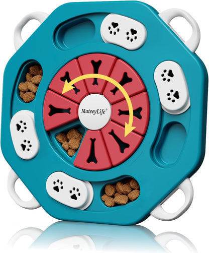 Dog Puzzle Toy for Smart Dogs, Puppy Enrichment Toys (L1, Pink)