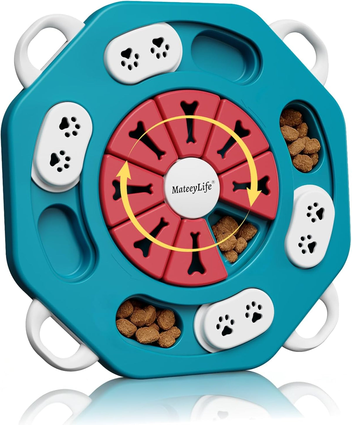 Dog Puzzle Toy for Smart Dogs, Puppy Enrichment Toys (L1, Pink)