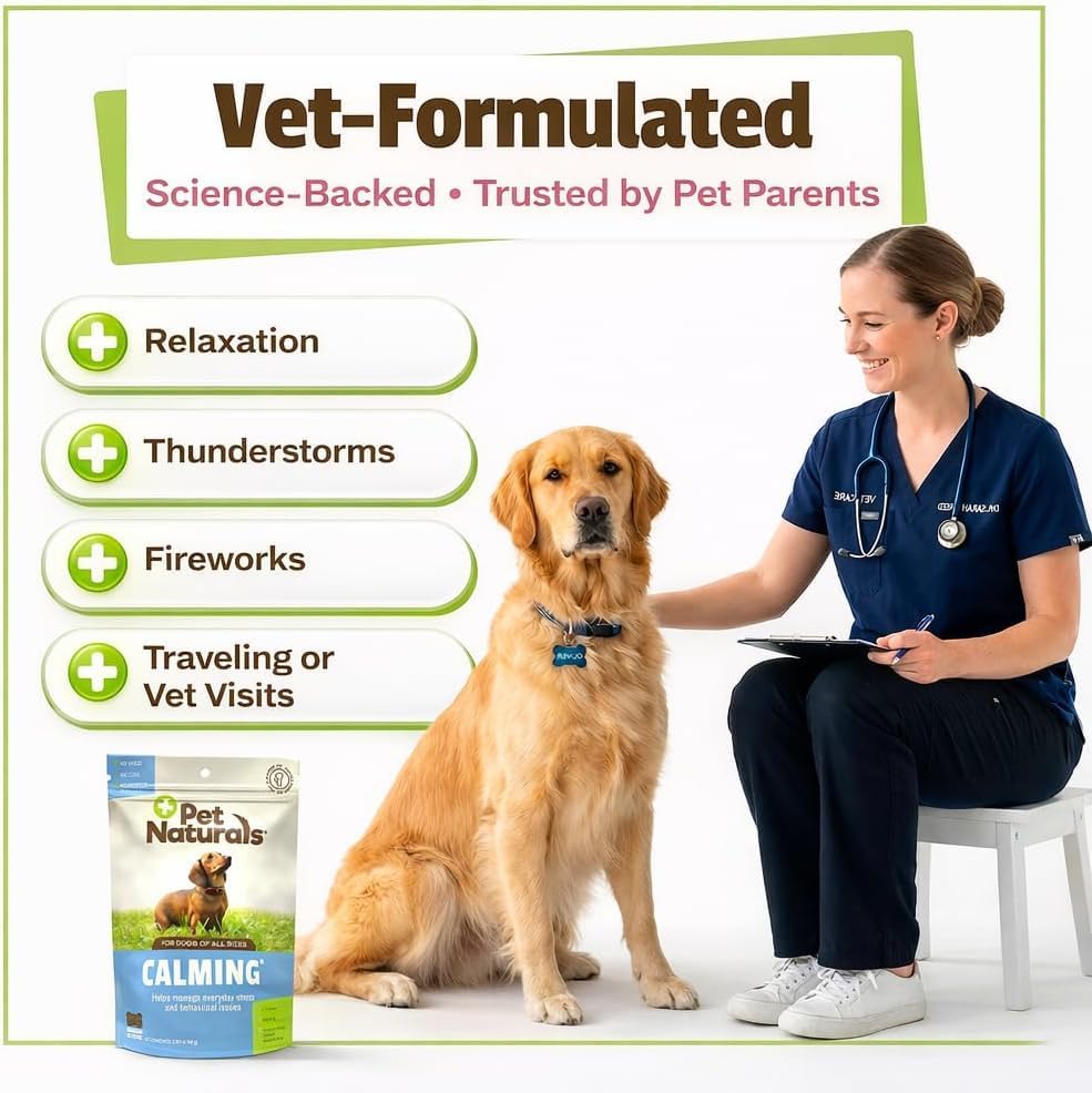 Allergy Plus Calming Soft Chews for Dogs, Support for Seasonal Allergies, Paw Licking, Itchy Skin, Everyday Stress, Skin Health & Immune Health, 60 Count