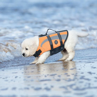 Dog Water Vest, Bright Color Dog Life Jacket for Swimming Boating