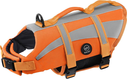 Dog Water Vest, Bright Color Dog Life Jacket for Swimming Boating