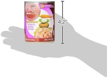 Plus Senior Wet Dog Food, Turkey & Barley, (12) 13 oz Cans