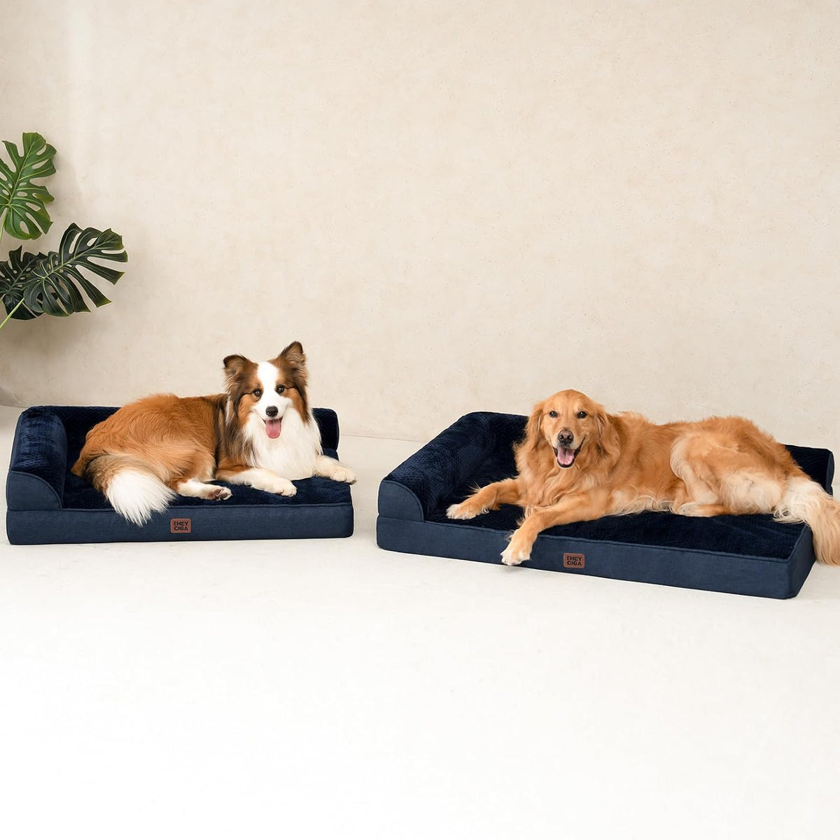 Orthopedic Dog Bed Medium Size, Memory Foam Dog Bed, Grey | Small Dog Sofa with Washable Removable Cover, Waterproof Pet Couch for Crate with Nonskid Bottom, 30x20x6