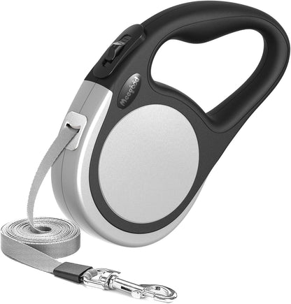 Heavy Duty Retractable Dog Leash-16ft Strong & Durable Walking Leash for S to L Dogs up to 45/115 lbs, Upgraded Lock System, Non Slip Grip, Tangle Free (Purple, Small/Medium)